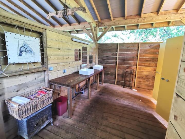 Hotel La Wigwam Bleu Du Domaine Du Pas De L'Ane Mios Zewnętrze zdjęcie