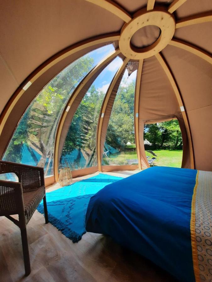 Hotel La Wigwam Bleu Du Domaine Du Pas De L'Ane Mios Zewnętrze zdjęcie