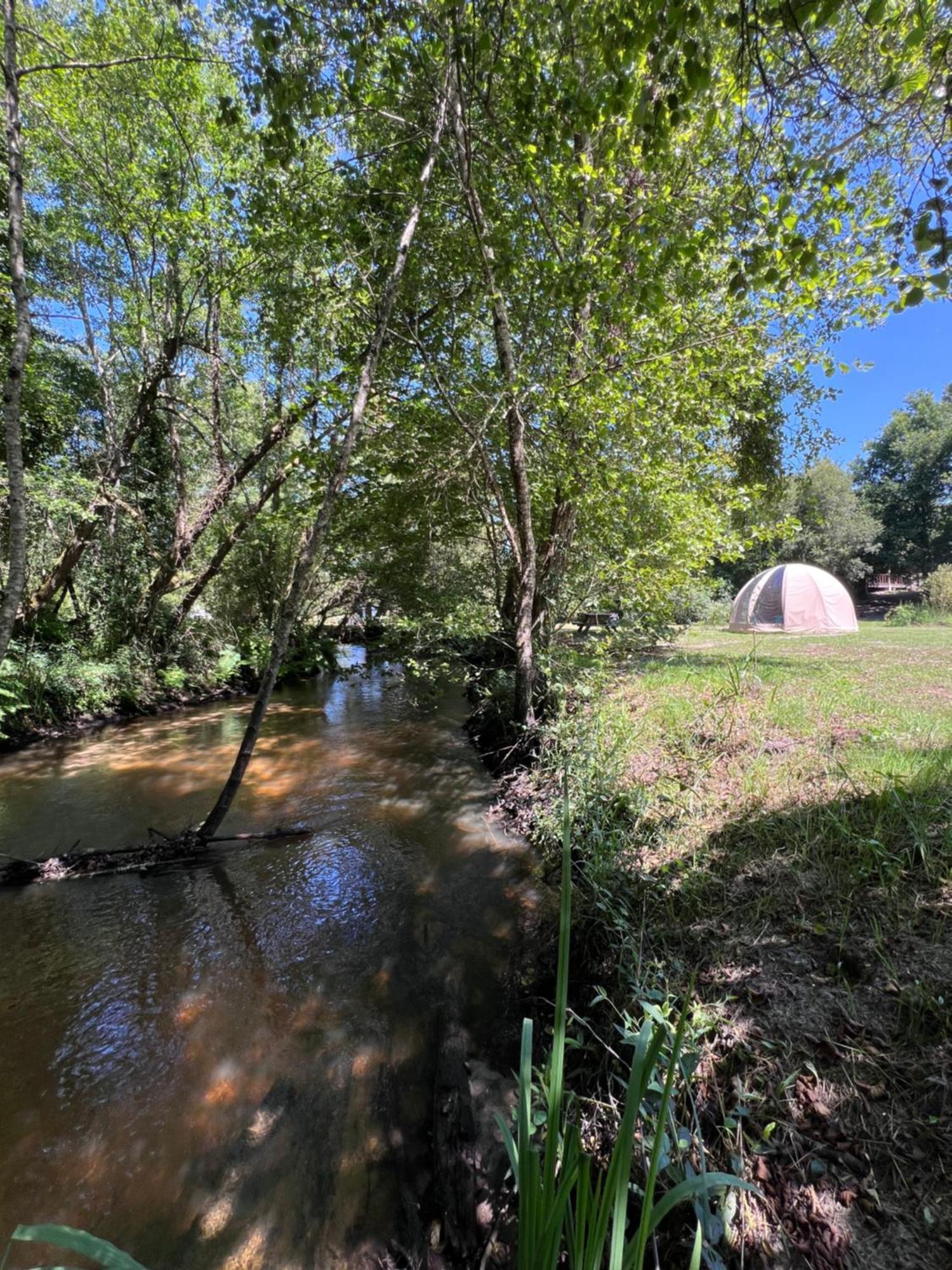 Hotel La Wigwam Bleu Du Domaine Du Pas De L'Ane Mios Zewnętrze zdjęcie